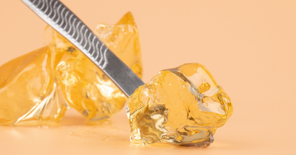 A golden colored CRC extract from cannabis.